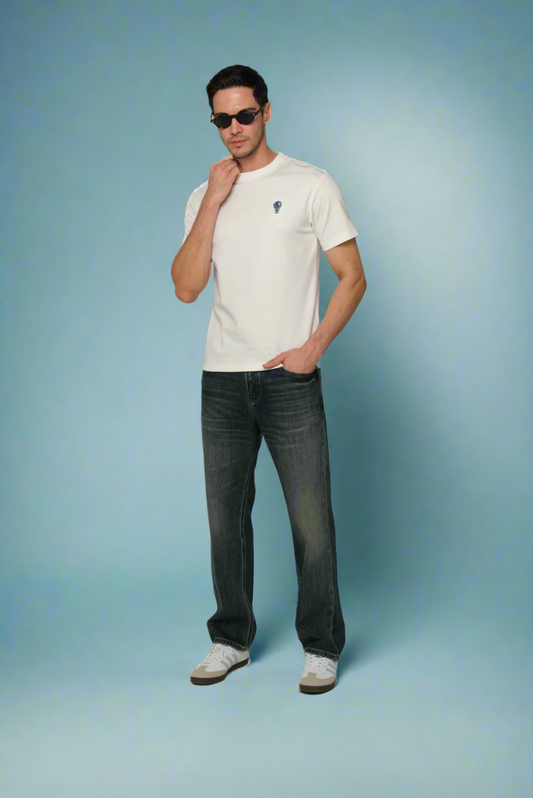 MOCA CULTURE 'Bulb' White T-Shirt