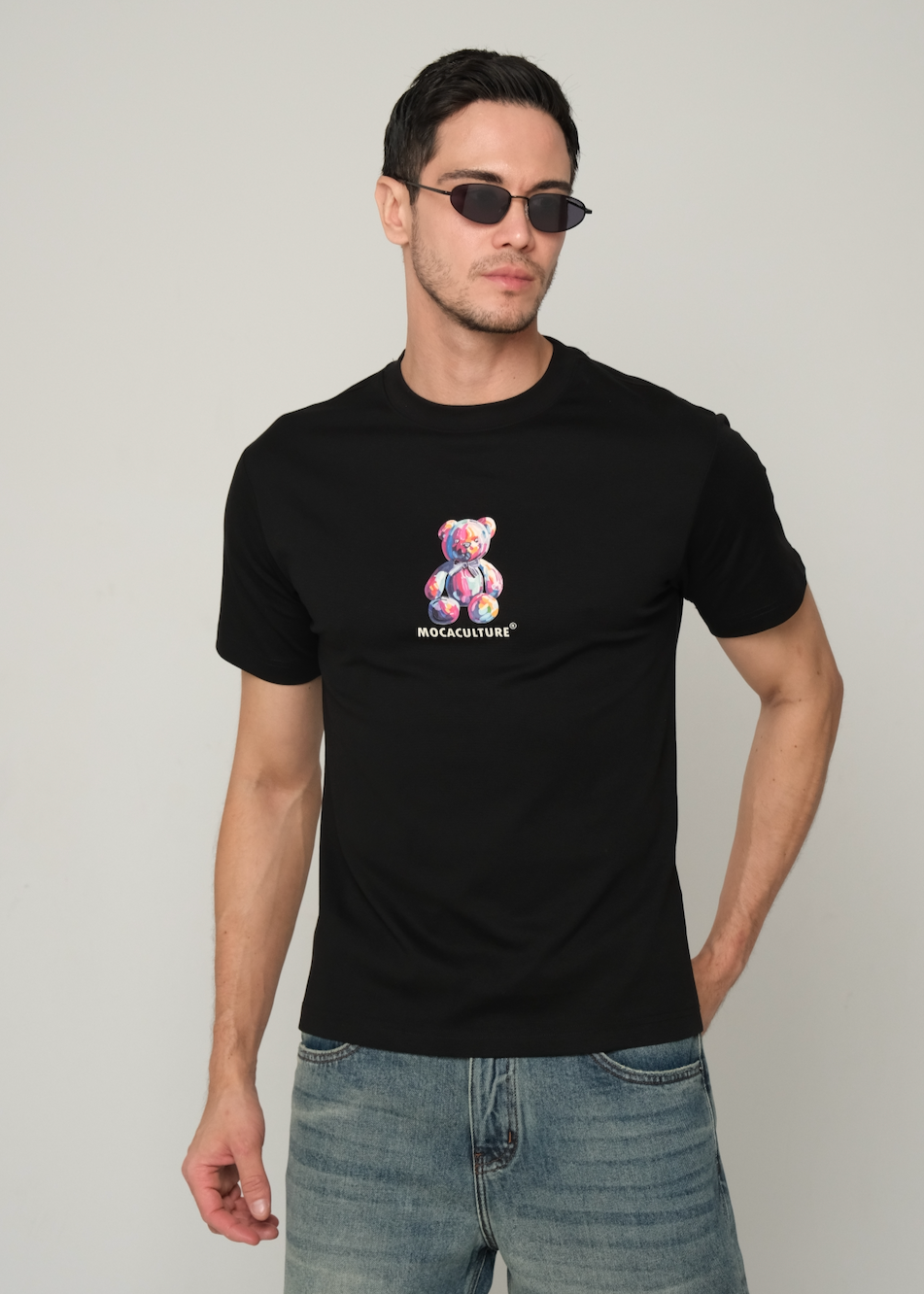 MOCA Culture Bear Black T-Shirt