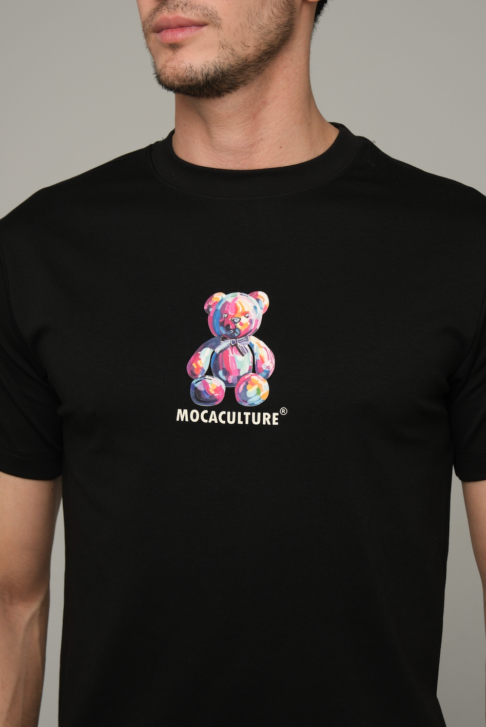 MOCA Culture Bear Black T-Shirt