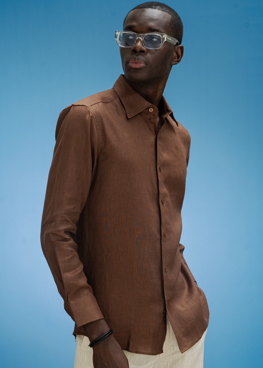 MOCA CULTURE – Brown Linen