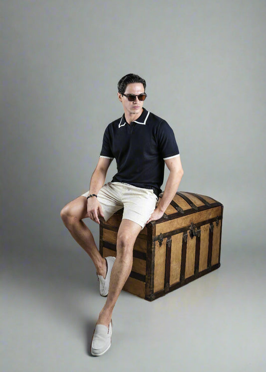 MOCA CULTURE Polo – Black